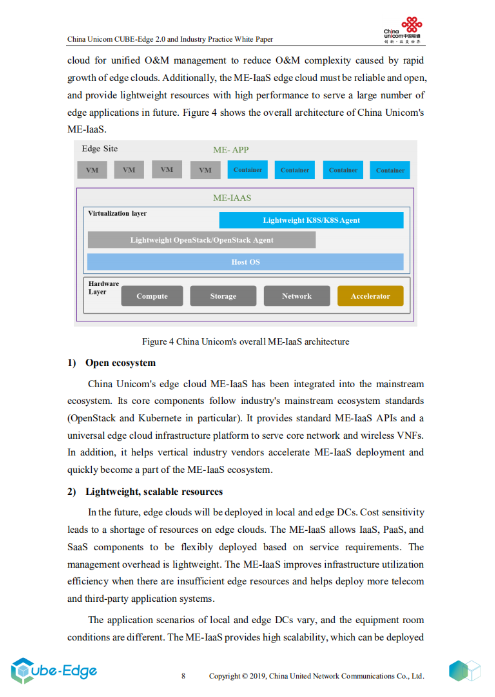 中國(guó)聯(lián)通“MWC英雄大會(huì)” ：發(fā)布CUBE-Edge 2.0白皮書與153家合作伙伴共推MEC邊緣云-DVBCN