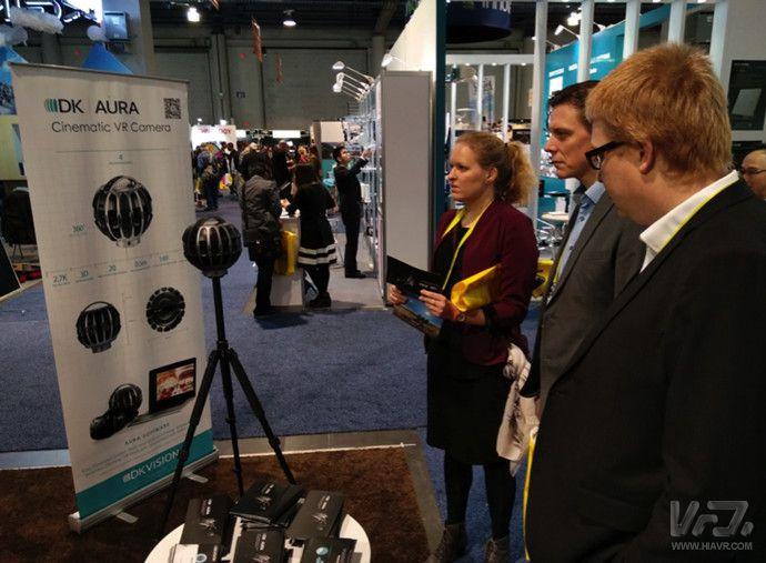 國產(chǎn)10K超高清VR相機參展CES 曾獲千萬投資