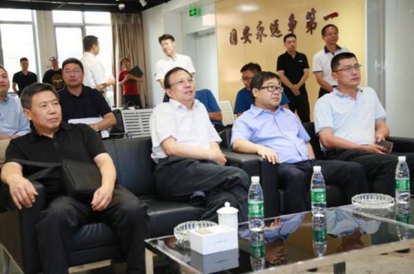 國網(wǎng)公司、中國有線領(lǐng)導(dǎo)考察國安廣視